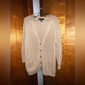 Forever 21 Chunky Knit Cardigan Sweater